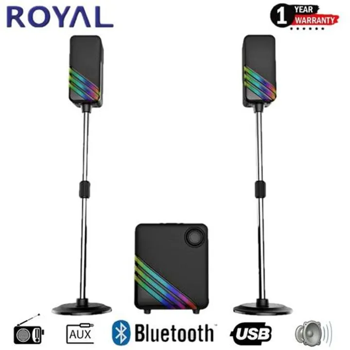 Royal R905 2.1CH Tall Boys Speaker System with 1 Year Warranty electronics and appliances home audio home theater speaker system As in the picture