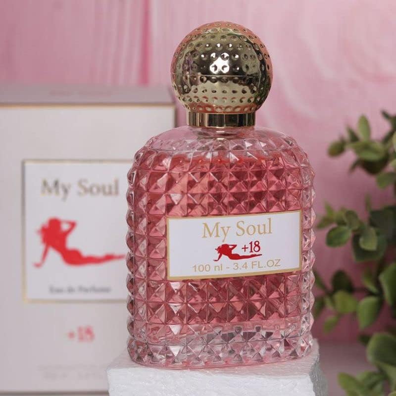 MY SOUL +18 Eau De Parfum natural spray. Long Lasting, Designer, Limited edition, High Quality, Sweet attractive Scent, Best for any Occasion. From Dubai, UAE.