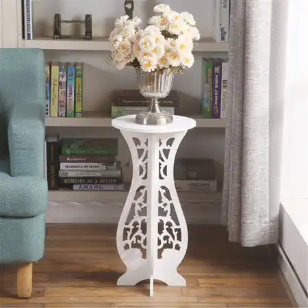 Quartered home deco /coffee /flower table plus place mat