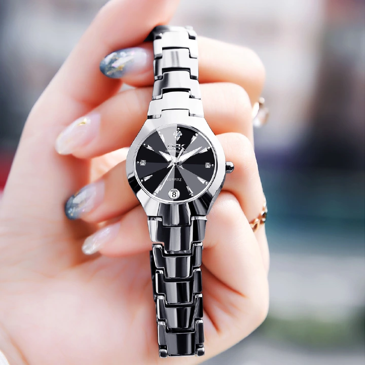 OPK brand watch a generation of hot-selling band Calendar Quartz Watch Ladies Watch.  Fashion Goddess Watch, beautiful choice.Waterproof and scratch-resistant, wear comfortable.