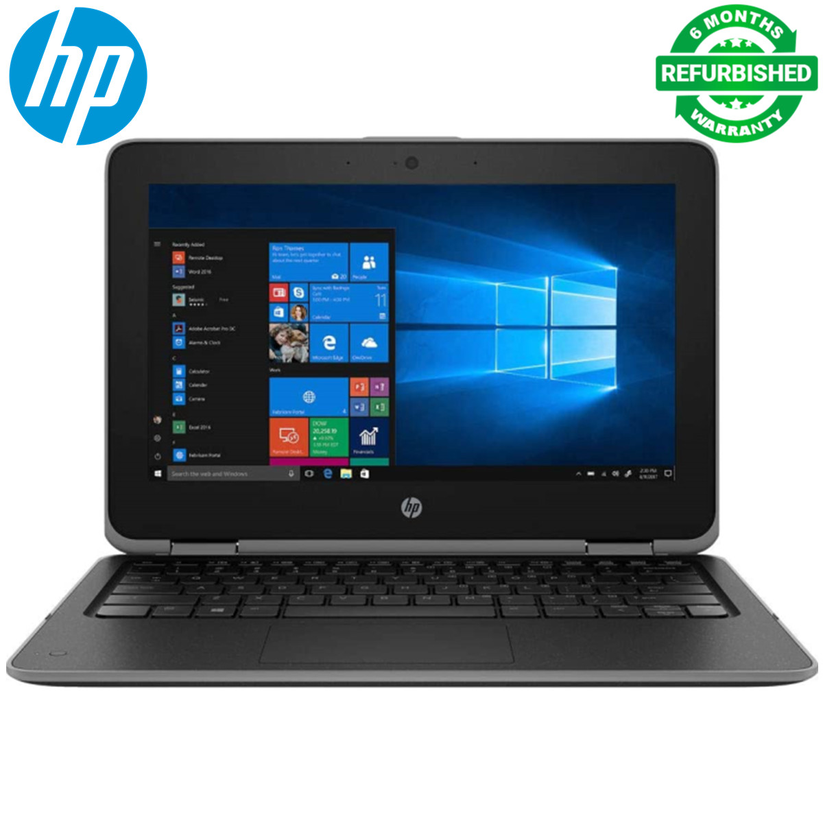 (ANNIVERSARY OFFER) HP PROBOOK 11 G3 | CELERON| 4GB RAM | 128GB SSD |TOUCHSCREEN |X360 REFURBISHED LAPTOP|WINDOWS 10 PRO+FREE MOUSE 2 IN 1 LAPTOP