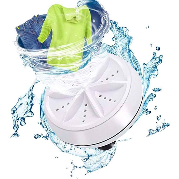 Portable Ultrasonic Mini Washing Machine Dishwasher Turbine