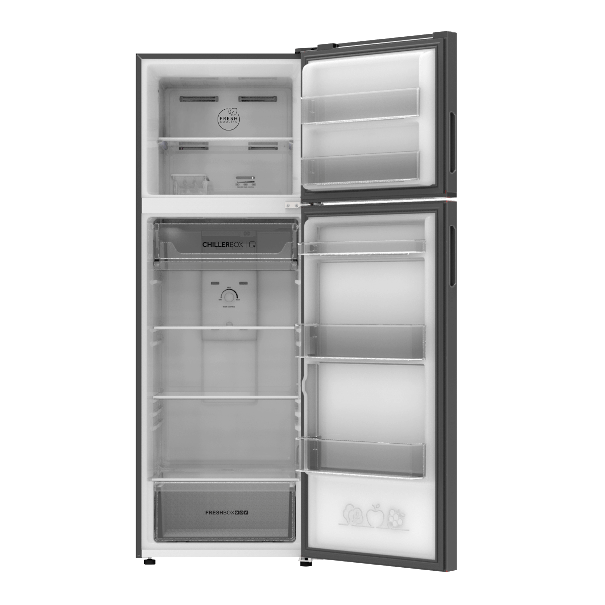 Haier 357L Double Door No-Frost Fridge HRF-385BS