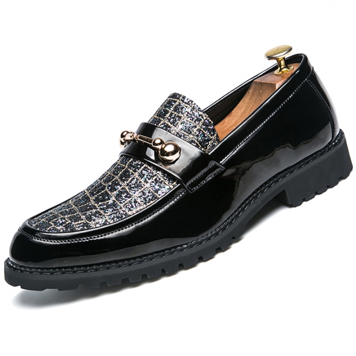 Pointed Leather Business Shoes Men Soft Leisure Formal Office Oxford Dress Slip-on Classic Moccasins