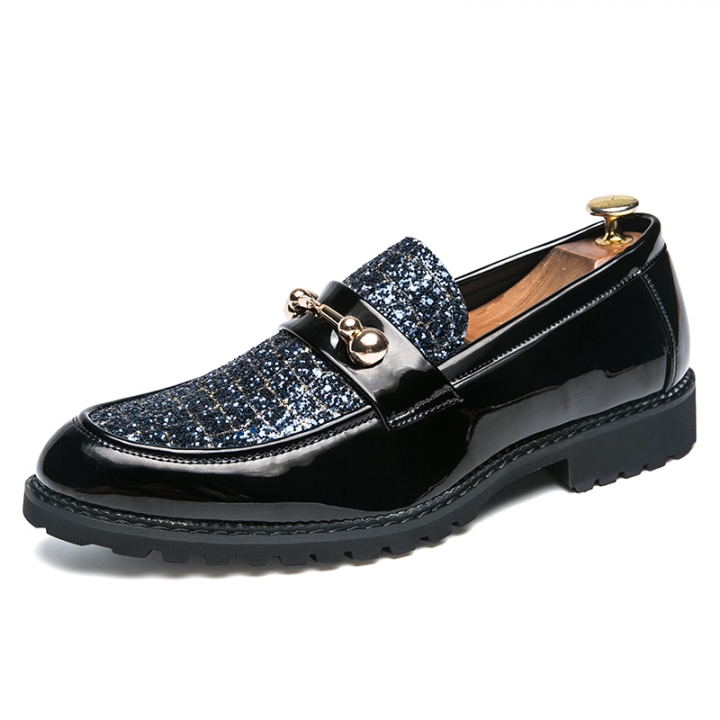 Pointed Leather Business Shoes Men Soft Leisure Formal Office Oxford Dress Slip-on Classic Moccasins