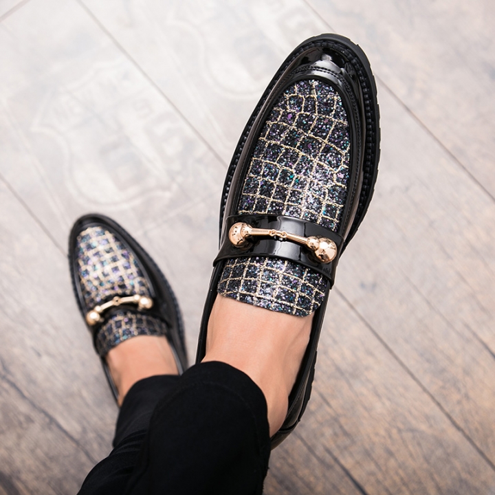 Pointed Leather Business Shoes Men Soft Leisure Formal Office Oxford Dress Slip-on Classic Moccasins