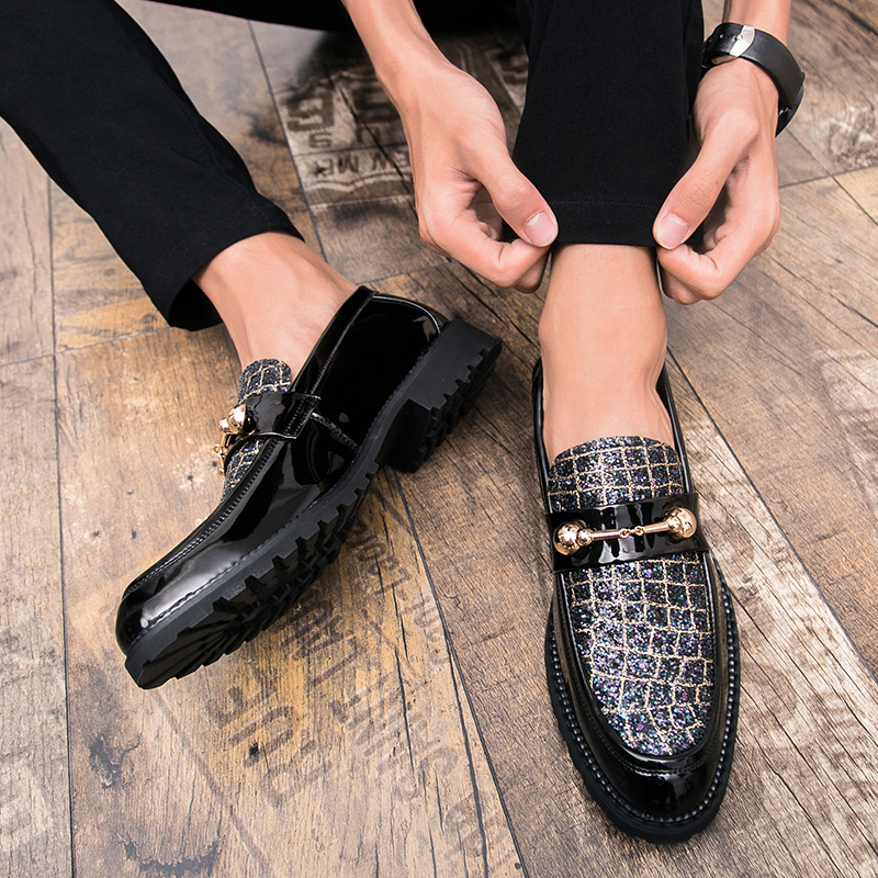 Pointed Leather Business Shoes Men Soft Leisure Formal Office Oxford Dress Slip-on Classic Moccasins