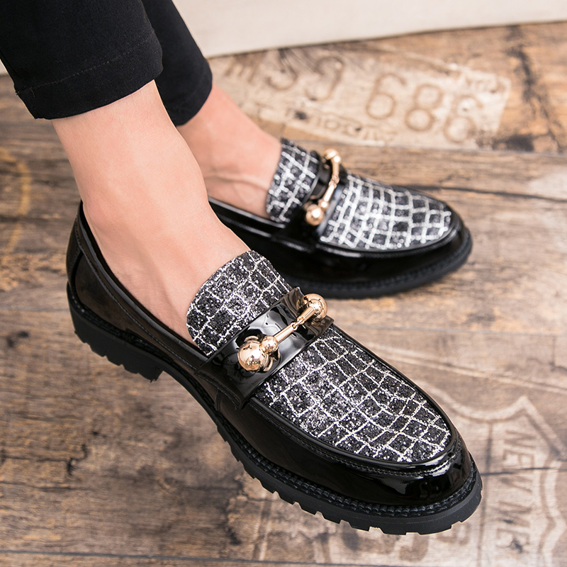 Pointed Leather Business Shoes Men Soft Leisure Formal Office Oxford Dress Slip-on Classic Moccasins