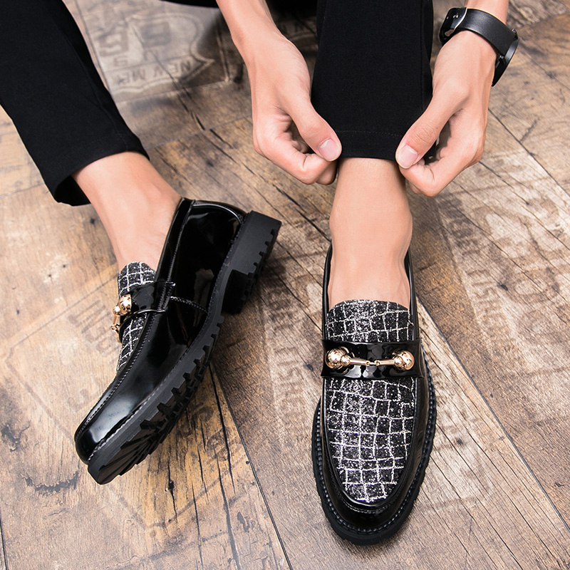 Pointed Leather Business Shoes Men Soft Leisure Formal Office Oxford Dress Slip-on Classic Moccasins