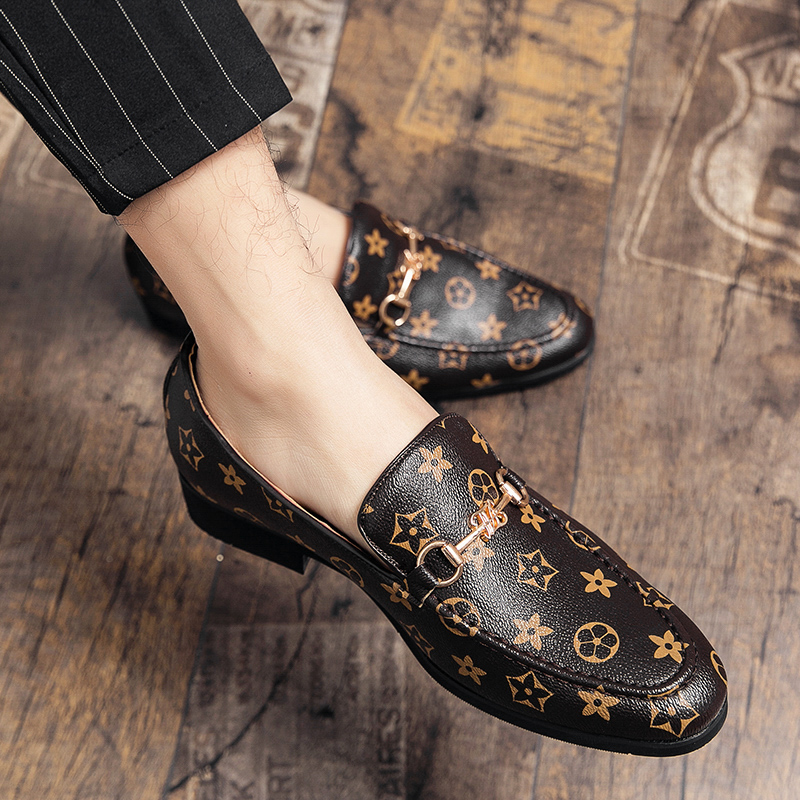 38-48 Men Leather Business Shoes Formal Office Oxford Slip-on Casual Loafers Moccasins Work Flat