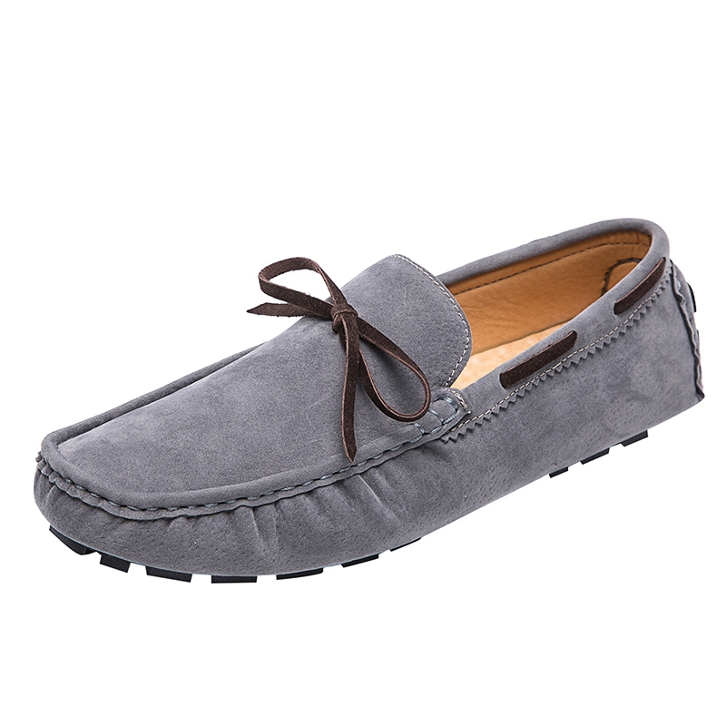 38-48 Men Driving Shoes Leather Dress Office Slip-on Business Doug Shoes Casual Loafers Flats Work