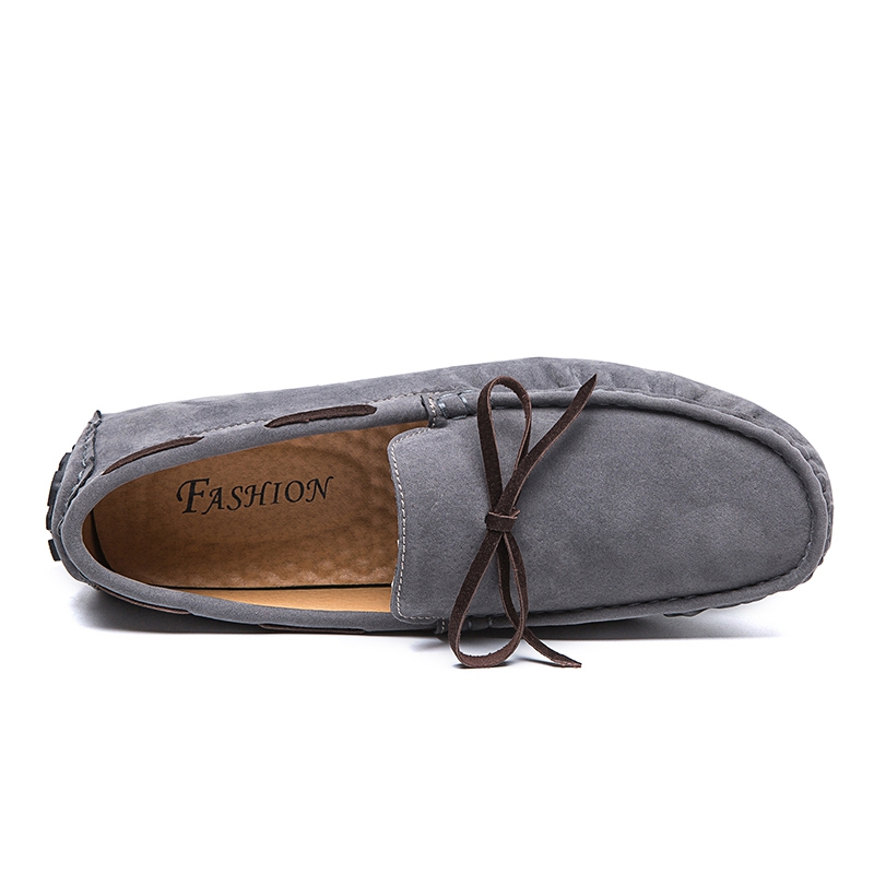 38-48 Men Driving Shoes Leather Dress Office Slip-on Business Doug Shoes Casual Loafers Flats Work