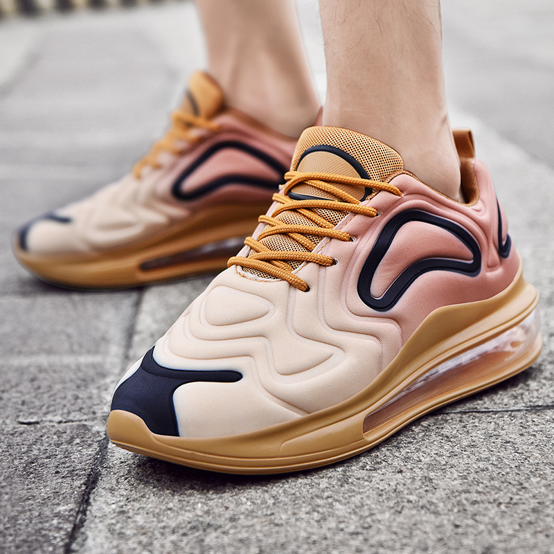 Men Sneakers AIR MAX720 Full Palm Air Cushion Skyeye Cross-border Unisex Light Soft Couple Shoes