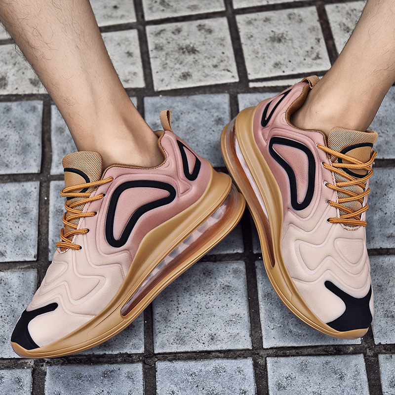 Men Sneakers AIR MAX720 Full Palm Air Cushion Skyeye Cross-border Unisex Light Soft Couple Shoes