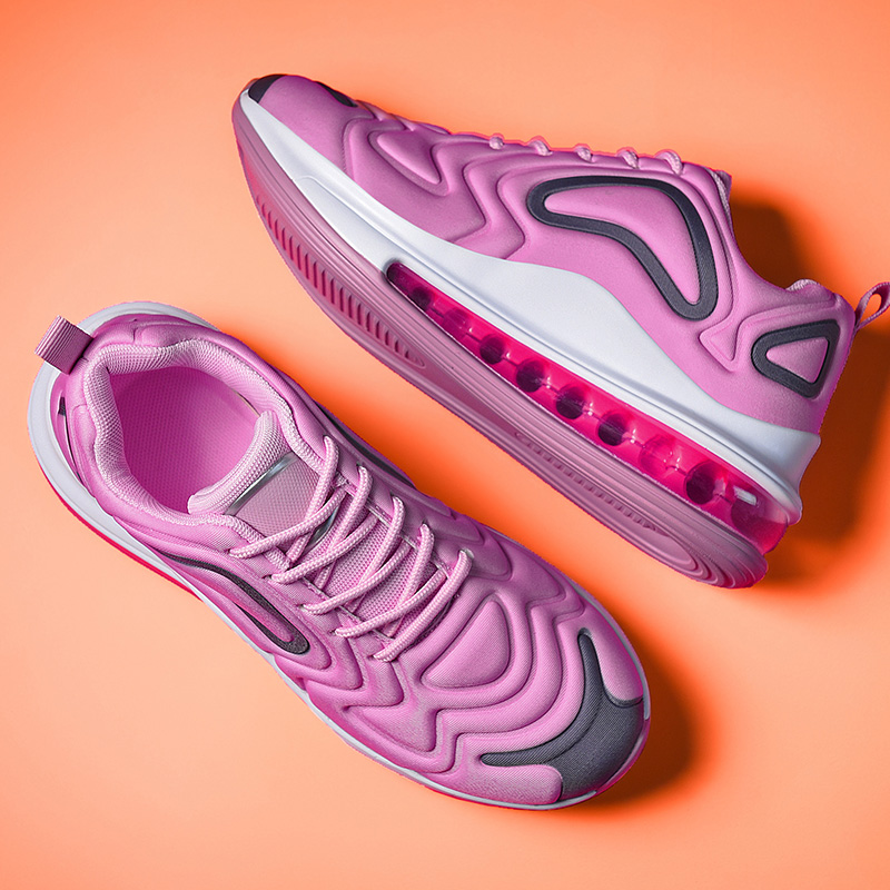 Men Sneakers AIR MAX720 Full Palm Air Cushion Skyeye Cross-border Unisex Light Soft Couple Shoes