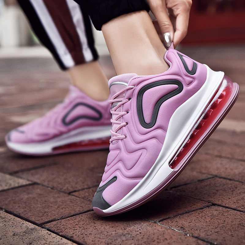 Men Sneakers AIR MAX720 Full Palm Air Cushion Skyeye Cross-border Unisex Light Soft Couple Shoes