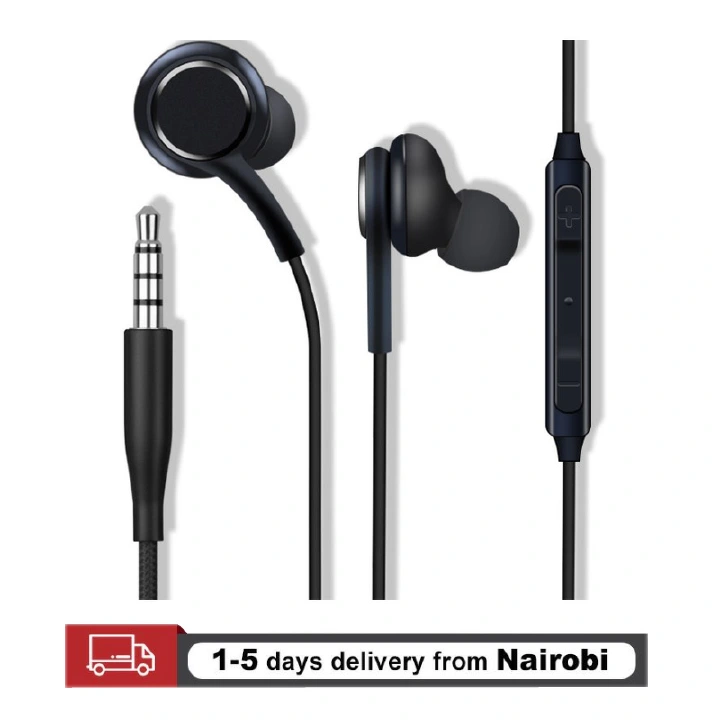 Top Sale Wired Earphones Running Sport Earphones 3.5mm Earbuds Noise isolating In-Ear Metal Subwoofer Earplugs With Mic For All Phones