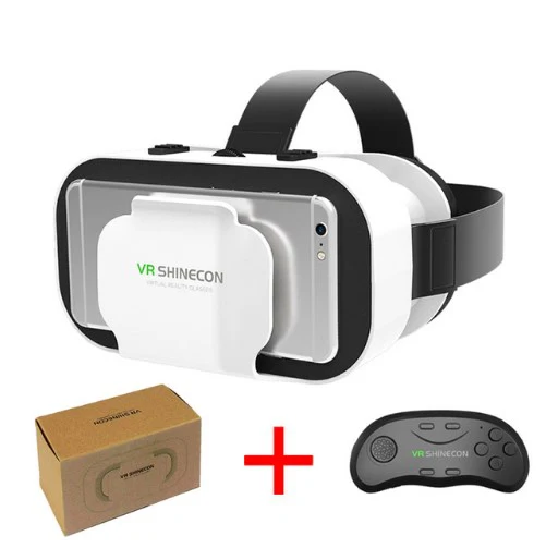 Original VR Virtual Reality 3D Glasses Box Stereo VR Cardboard Headset Helmet for IOS Android Smartphone With Game Player