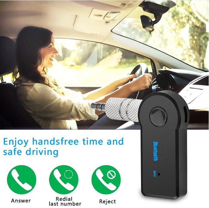 Bluetooth Transmitter Bluetooth Receiver Wireless Audio 3.5mm Aux Adapter Stereo Ack For Car Music Audio Handsfree Speaker