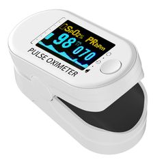 Blood Oxygen Monitor Finger Pulse Oximeter Oxygen Saturation Monitor Health Care White