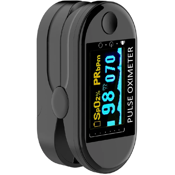Blood Oxygen Monitor Finger Pulse Oximeter Oxygen Saturation Monitor Health Care Home Monitor