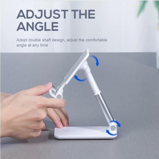 Universal Desktop Mobile Phone Holder Stand For Phone/Pad/tablet Adjustable Tablet Foldable Table Cell Phone Desk Stand Holder