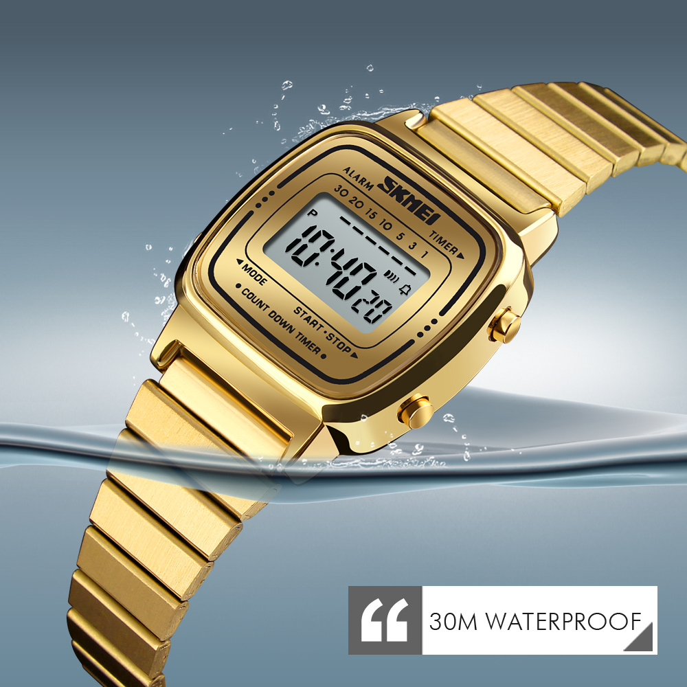 SKMEI Women Quartz Watches Luxury Fashion Casual Business Watches Digital Watches Business