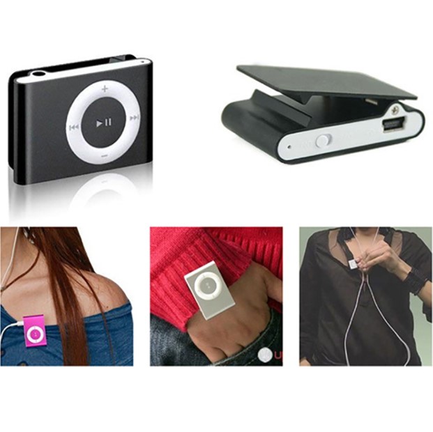 Mini Portable Metal MP3 Players ipods Clip Sports Walkman Music