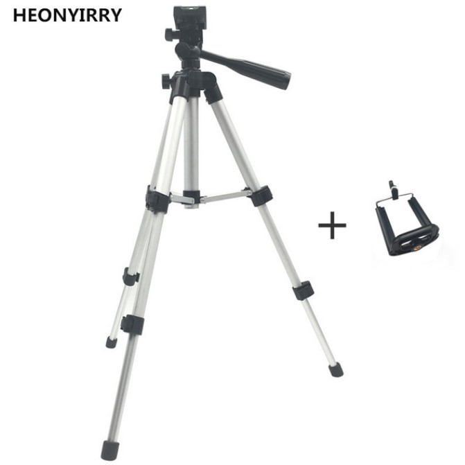 (+Phone Clips)Portable Extendable Tripod Phone Stand Projector Holder For Phone DV Camera