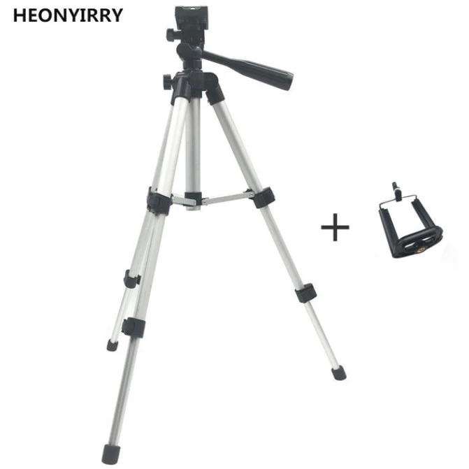 (+Phone Clips)Portable Extendable Tripod Phone Stand Projector Holder For Phone DV Camera