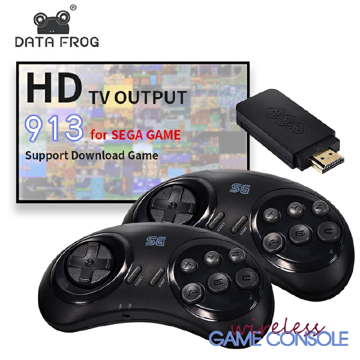 16Bit 4K Mini Video Game Consoles Game Sticks For MD Sega HDMI 900+ Games Sega Genesis/Mega Drive Gamepad  Game Player
