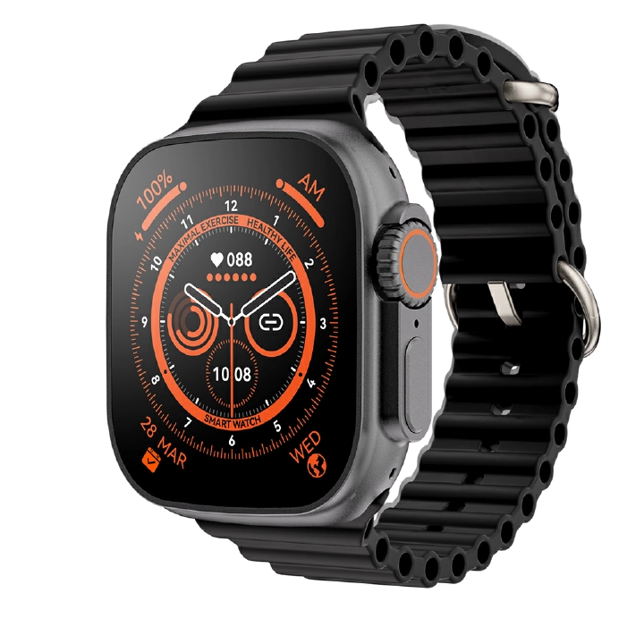 New Ultra8  Smart Watches 2.02'' inch HD Screen NFC Smartwatches Men Women Bluetooth Calls Wireless Charging Fitness Bracelet  HD Screen
