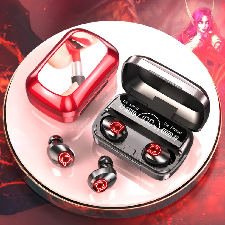 Updated Version Bluetooth Earphones Wireless Earphones TWS Waterproof Earbuds Sports Running Earpods With Charging Box Power Bank For All Phones