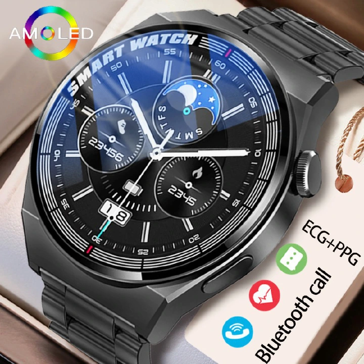 LiGe Smart Watches Men Heart Rate Blood Pressure Information Reminder Sport Waterproof Smart Watch for Android IOS Phone