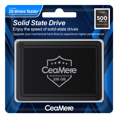 CeaMere Laptop Desktop Internal Data Storage SSD Internal Hard Drives 128GB/256GB/512GB/1TB HDD 2.5 Hard Disk Internal Solid State Drives Hard Drive Disks Black-128GB