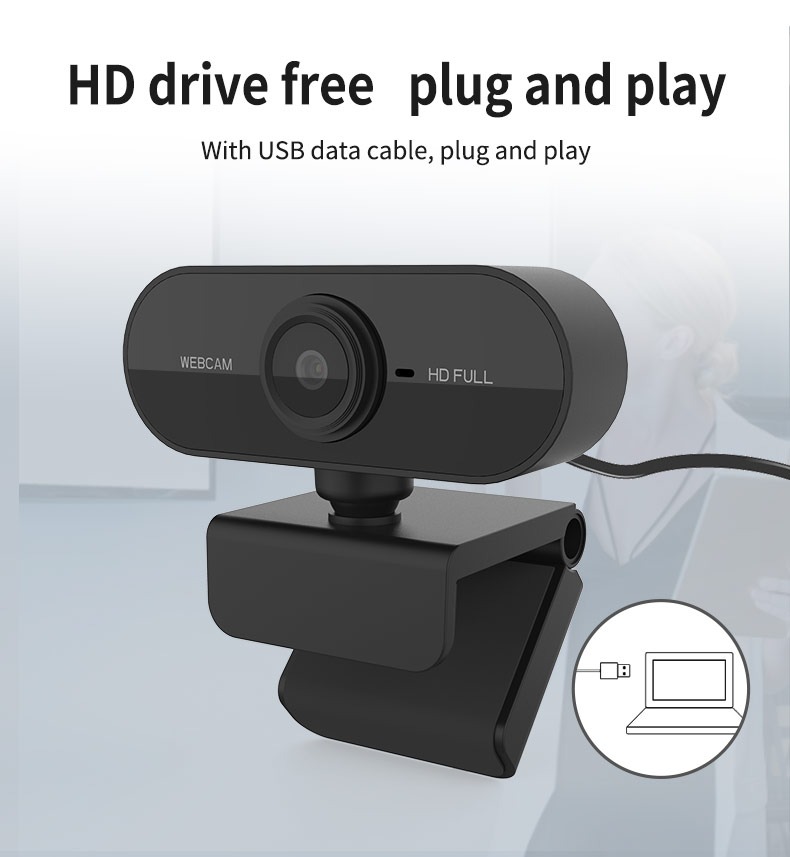 New Arrival Webcams 2K Full HD 1080P Mini Usb Web Camera Noise Cancelling Stereo Autofocus Computer Microphone USB Microphone  For PC Computer Mac Laptop Desktop YouTube