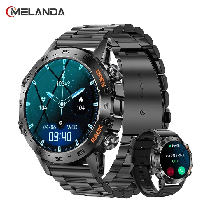 New 1.39" Bluetooth Call Smart Watches Men Sports Fitness Tracker Watches IP68 Waterproof Smartwatches for Android IOS