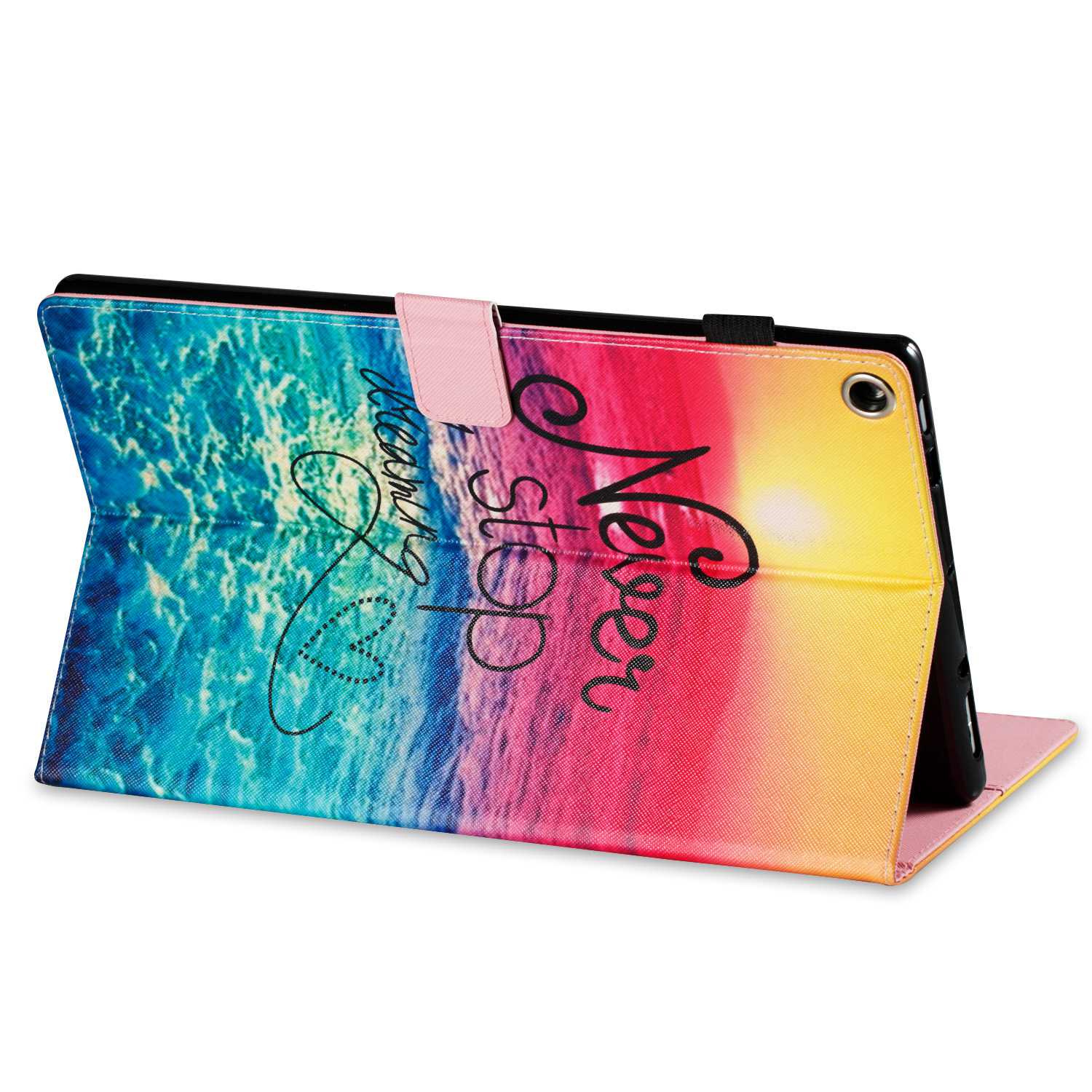 Amazon All-New Fire HD 8/ Fire HD 10/Fire 7 case, Stand Filp Smart Cover