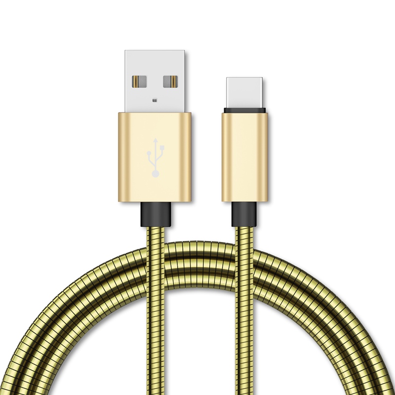 Metal USB-A to USB-C Cable– Fast Charging &amp; Data Transfer Cord for TYPE C Supported Devices