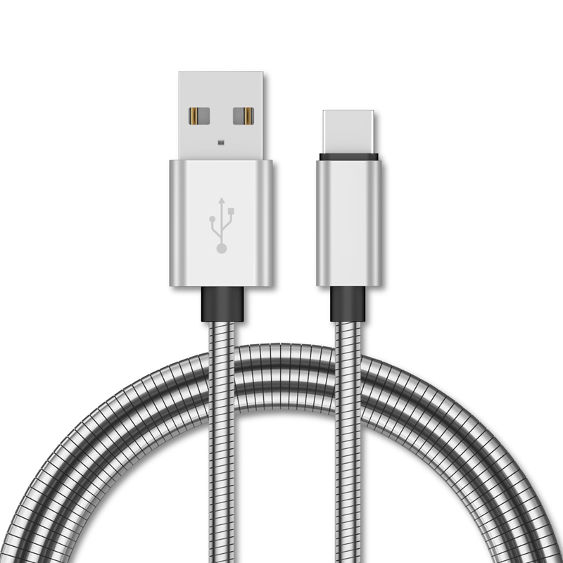 Metal USB-A to USB-C Cable– Fast Charging &amp; Data Transfer Cord for TYPE C Supported Devices