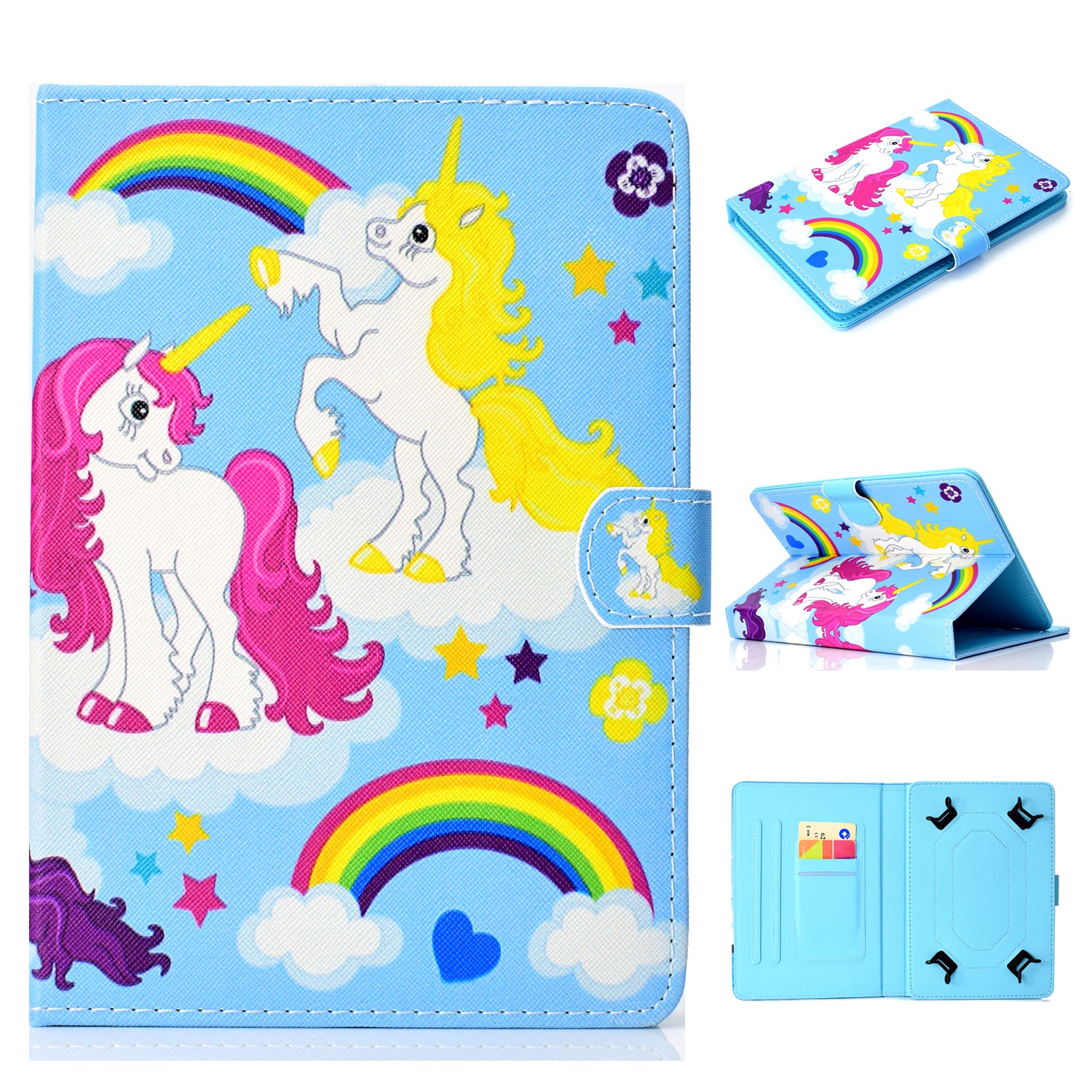 Universal 7.0&quot; 8.0&quot; 10.0&quot; Tablet Case, Flip Cover for 6.5-10.5 inch Samsung Huawei LG Lenovo Tablet