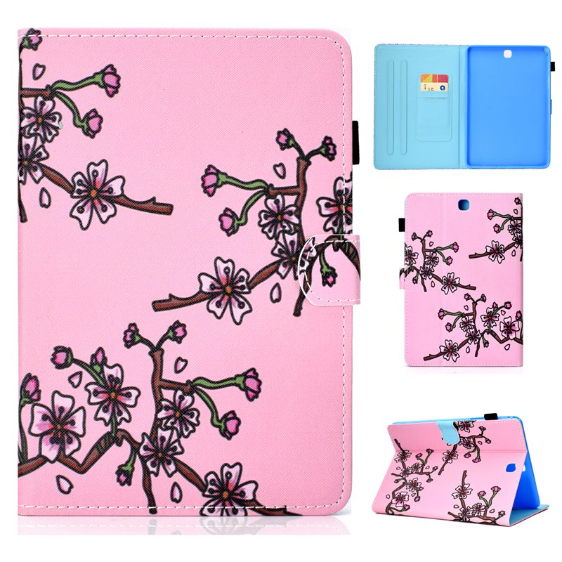 Flip Case for 7.0 8.0 9.6 9.7 10.1 10.5 inch Samsung Tablet , Painted Cover for Samsung Tablet