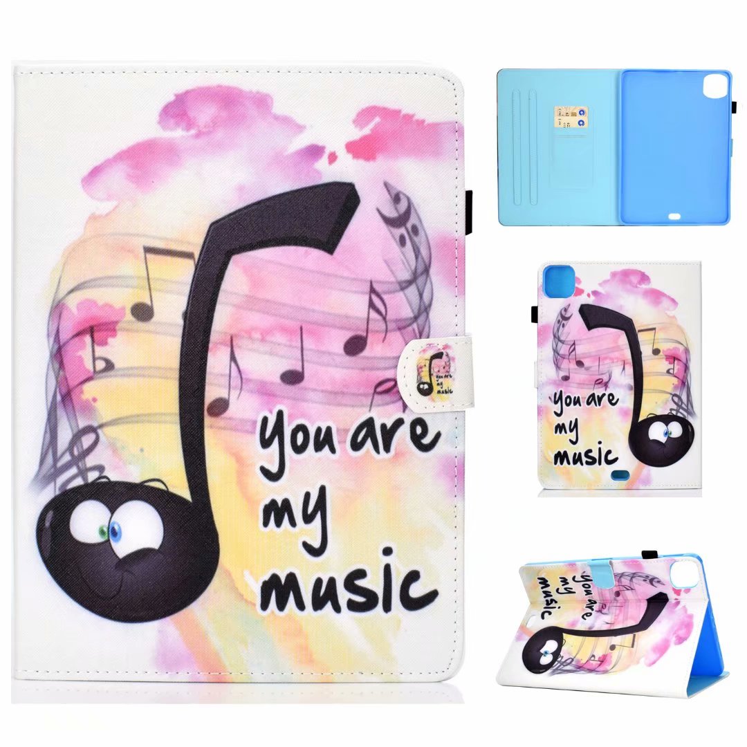 Flip Case for 7.9 9.7 10.2 10.5 11 inch iPad Apple Tablet , Painted Cover for Apple iPad