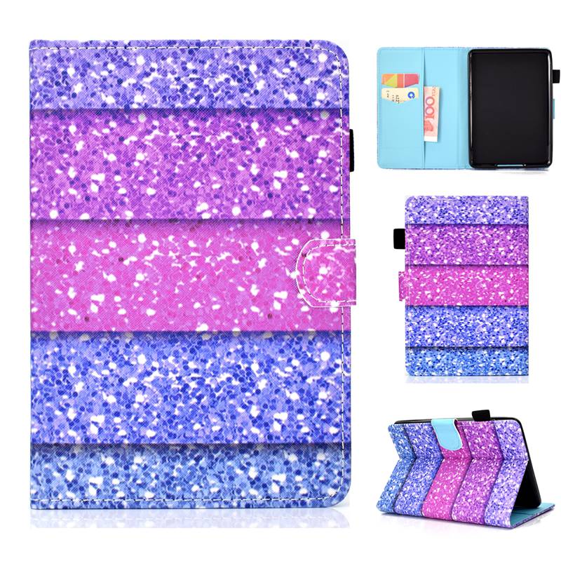 Flip Case for Amazon E-Reader, Cover for All-New Kindle Paperwhite Fire 7 Fire HD8 Fire HD10