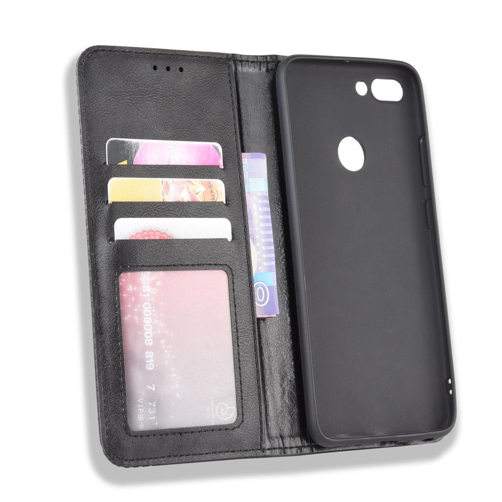 Infinix Hot 6 Pro Case, PU Leather Wallet Flip Case Cover for Infinix Hot 6 Pro X608