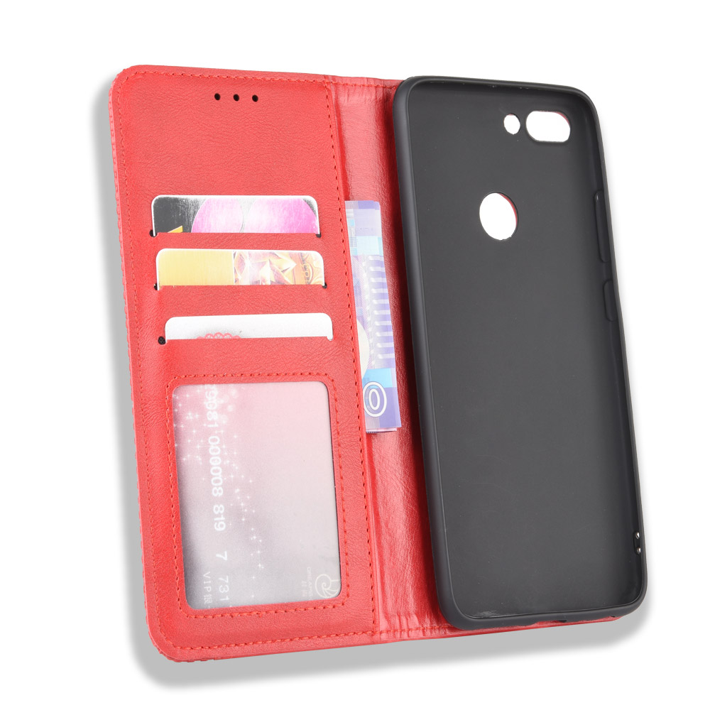 Infinix Hot 6 Pro Case, PU Leather Wallet Flip Case Cover for Infinix Hot 6 Pro X608