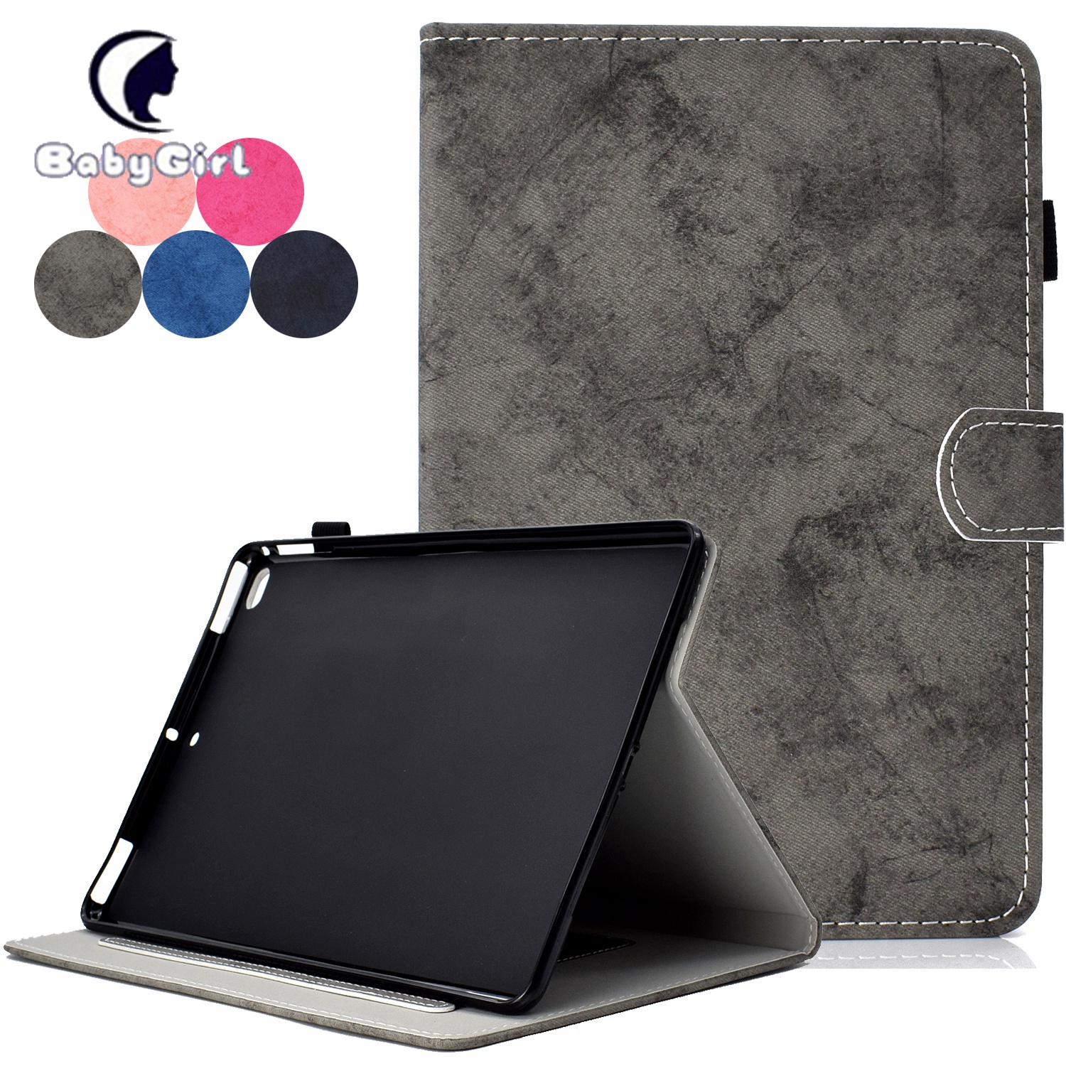 iPad 9.7 Case 2018/2017 iPad Case - Stand Folio Cover Case for Apple iPad Air 2 / iPad Air
