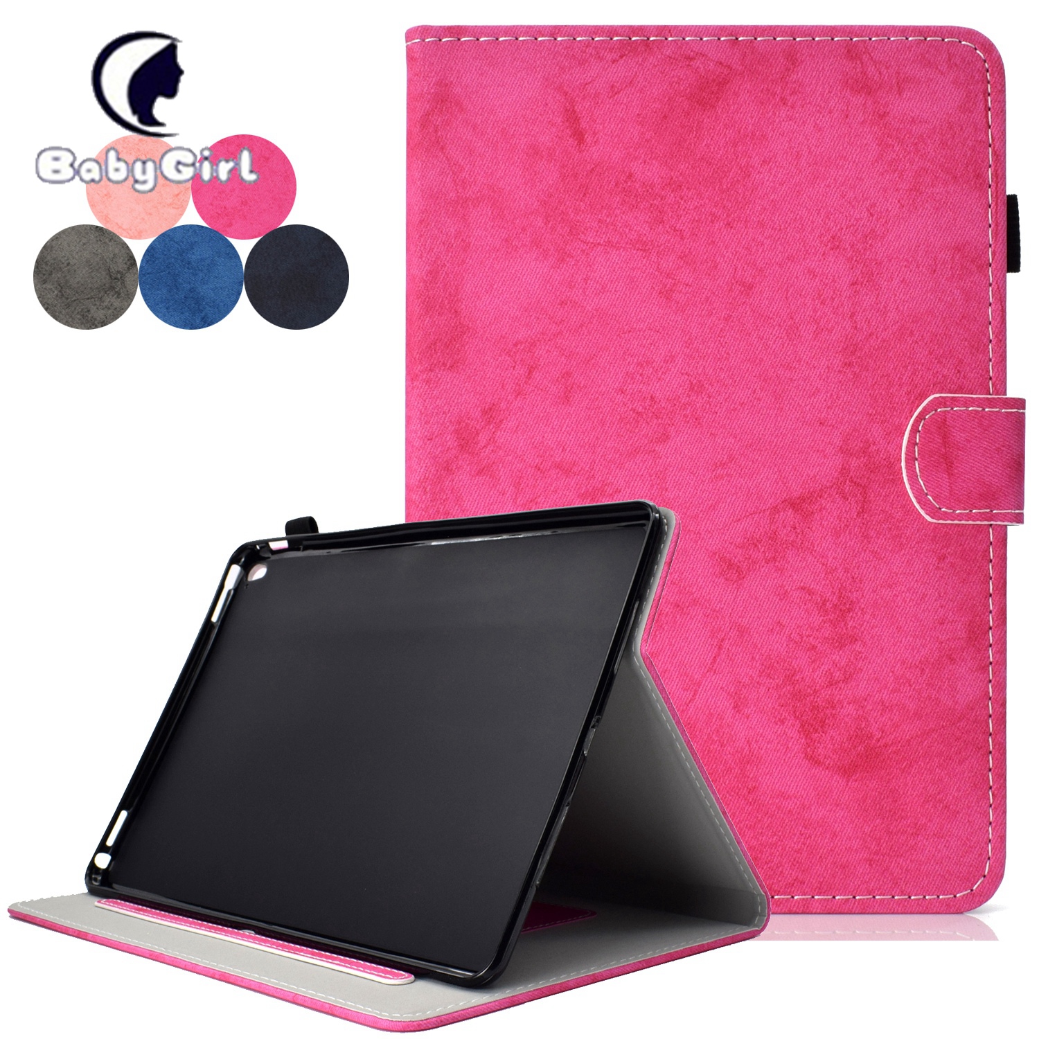 iPad Pro 9.7 Case - Stand Folio Case Cover for Apple iPad Pro 9.7 Inch 2016, Multiple Viewing Angles