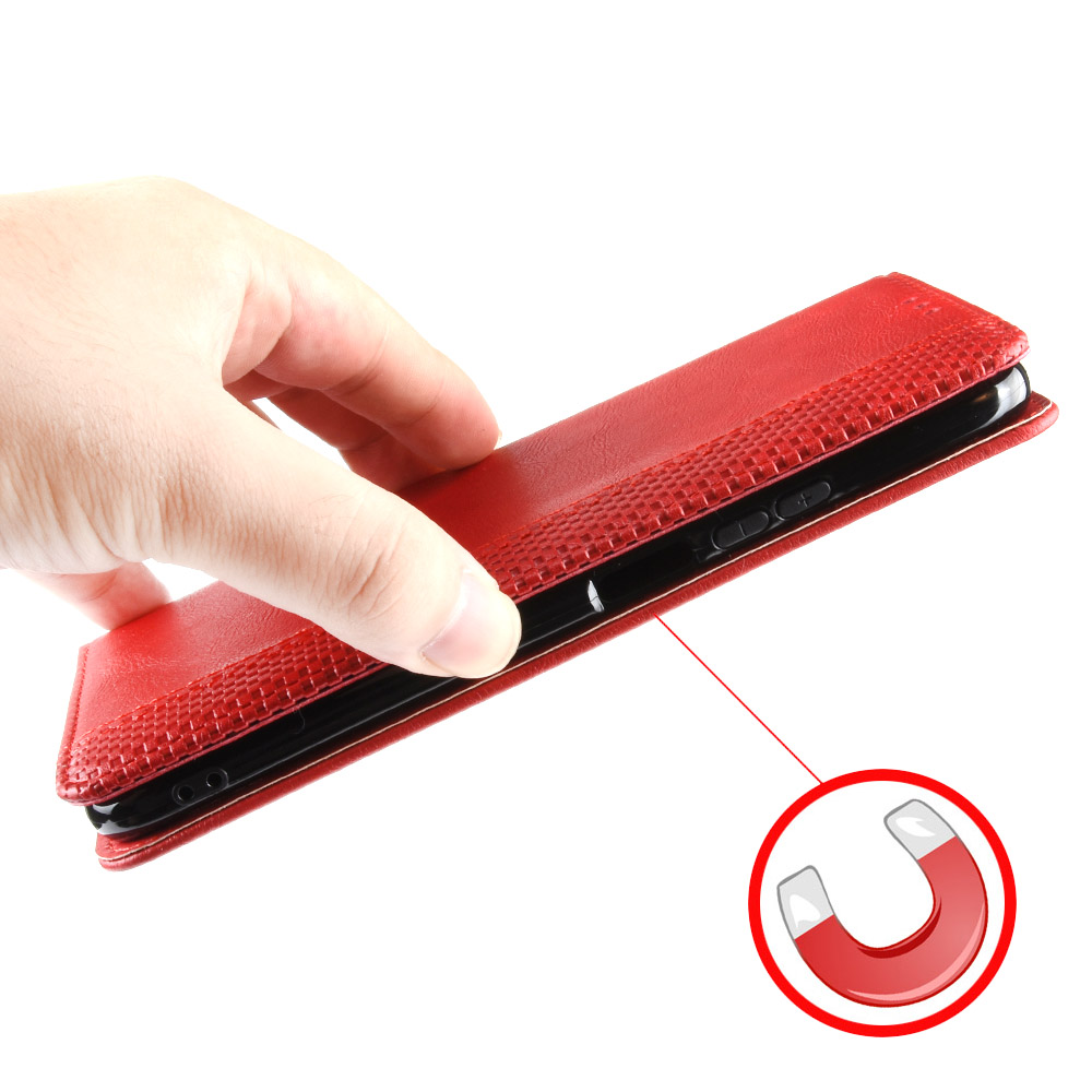 Tecno Camon 12 Pro Case, PU Leather Folio Flip Cover for Tecno Camon 12 Pro/CC9 (6.35&quot;) 2019
