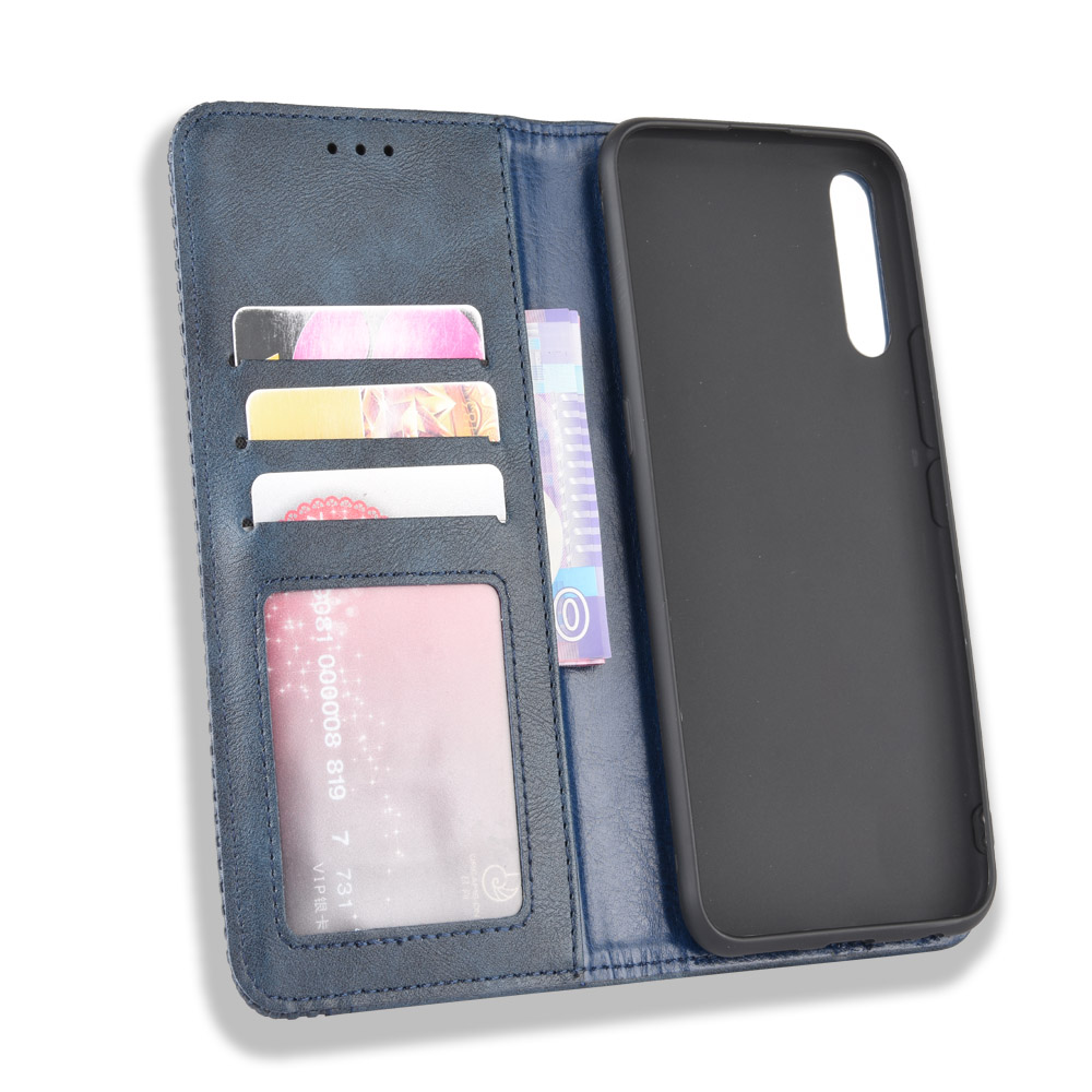 Tecno Camon 12 Pro Case, PU Leather Folio Flip Cover for Tecno Camon 12 Pro/CC9 (6.35&quot;) 2019
